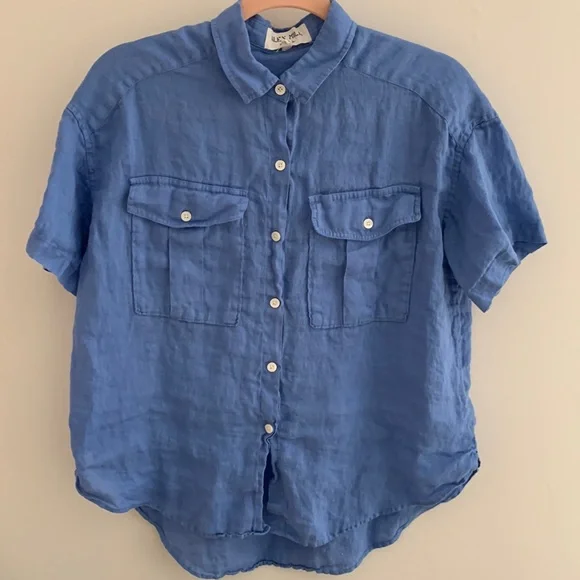 Alex Mill Utility Linen Shirt - Picture 3 of 9